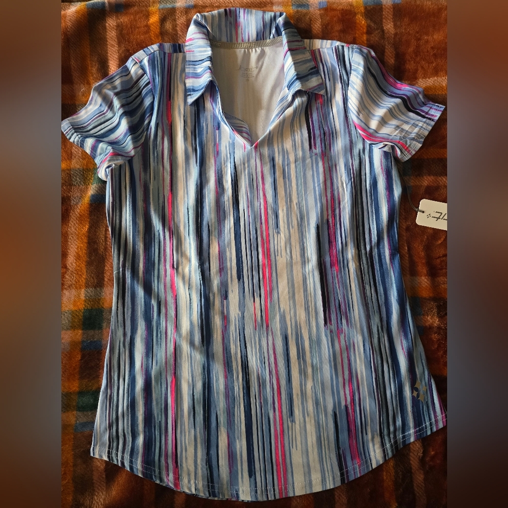 Striped Multicolor Blouse - Picture 2 of 9